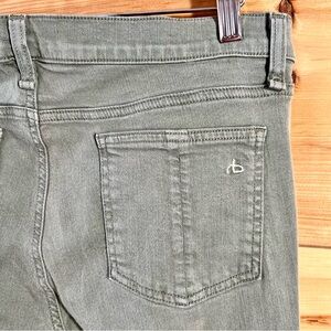 rag & bone Skinny Jeans “Army” Green Indie Sleaze Bodycon